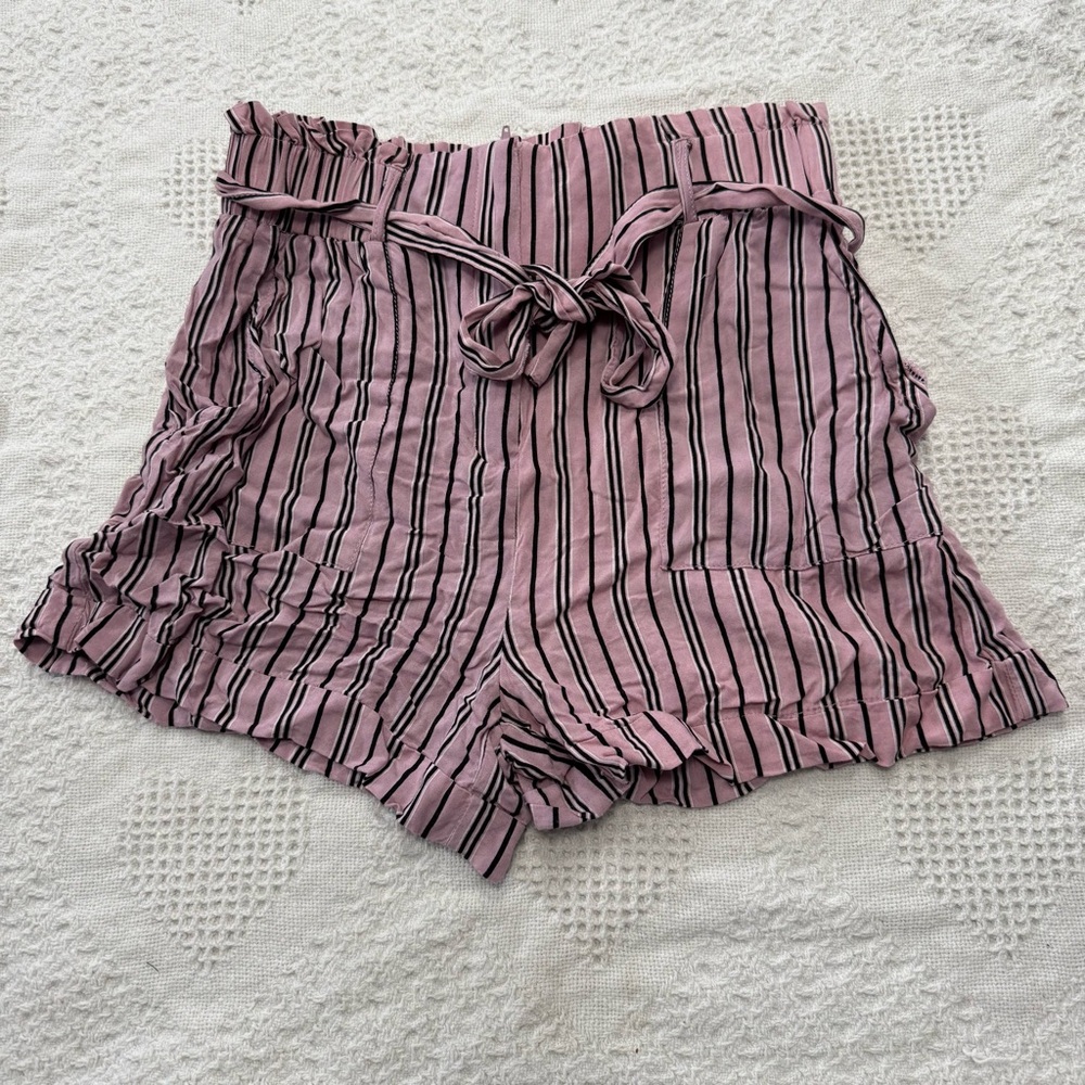 Joe B by Joe Benbasset Pink Striped Shorts (SEE MEASUREMENTS)